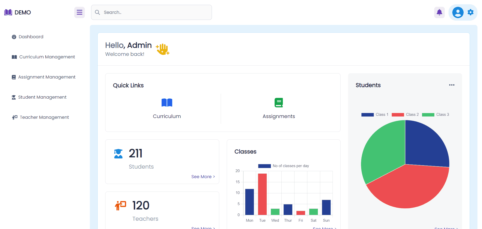 Student Teacher Dashboard